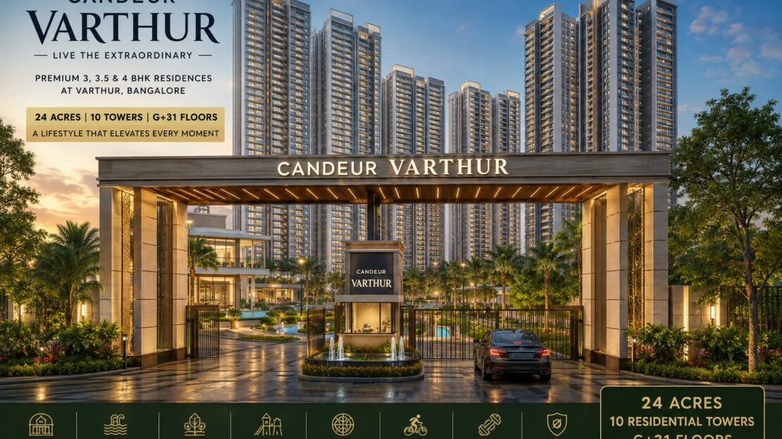 Candeur Icon in Varthur Bangalore near Gunjur CDP Road
